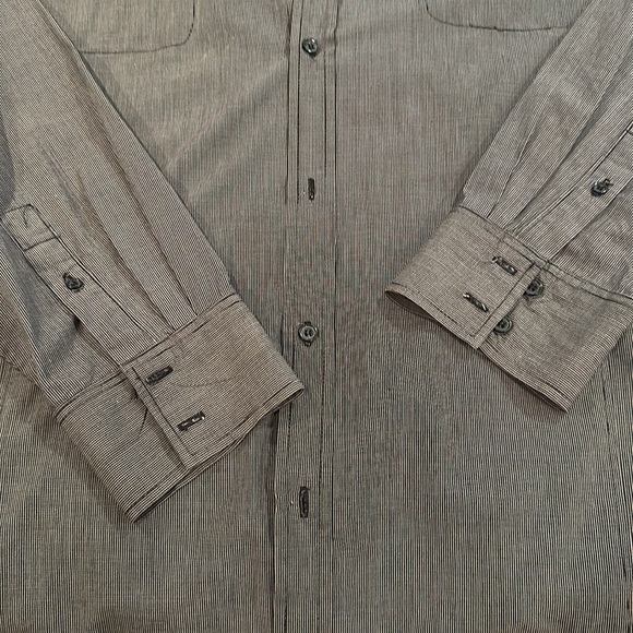 Men’s L/S Military style button down - Picture 4 of 5